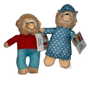 New 2024 The Berenstain Bears Mama & Brother Small Plush Teddy Bear PBS
